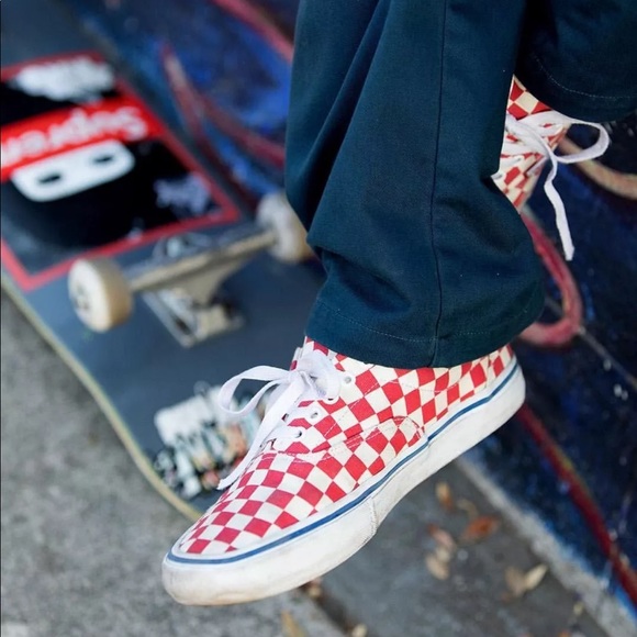 vans era pro checkerboard